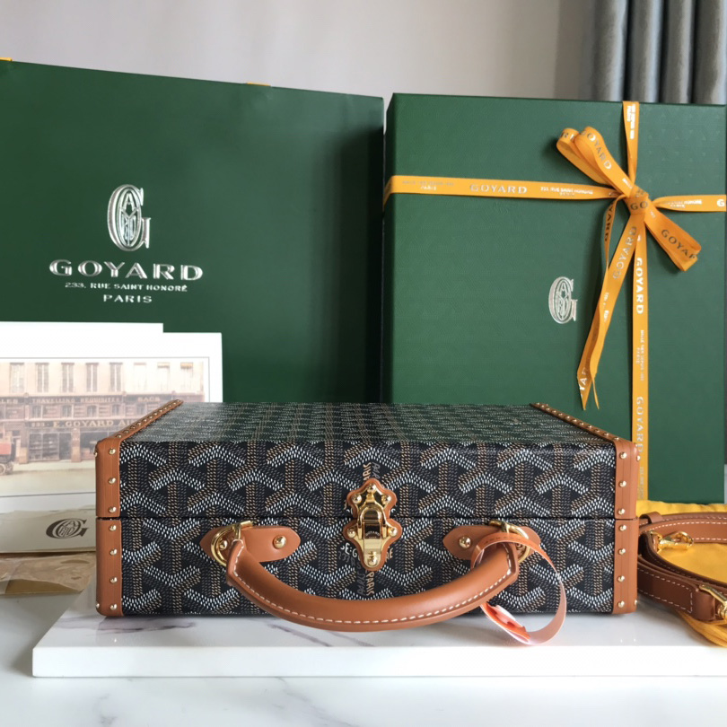 Goyard Grand Hôtel Trunk Bag  - DesignerGu