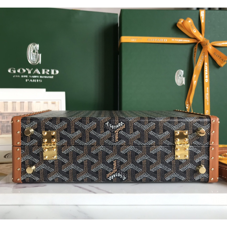 Goyard Grand Hôtel Trunk Bag  - DesignerGu