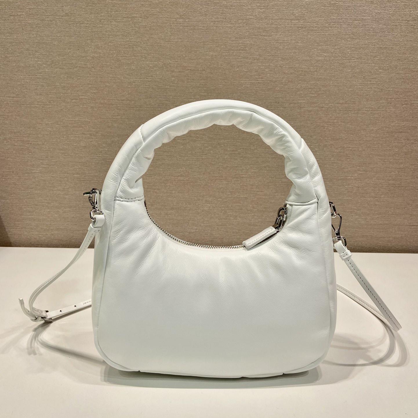 Prada Soft Padded Nappa Leather Mini-Bag - DesignerGu