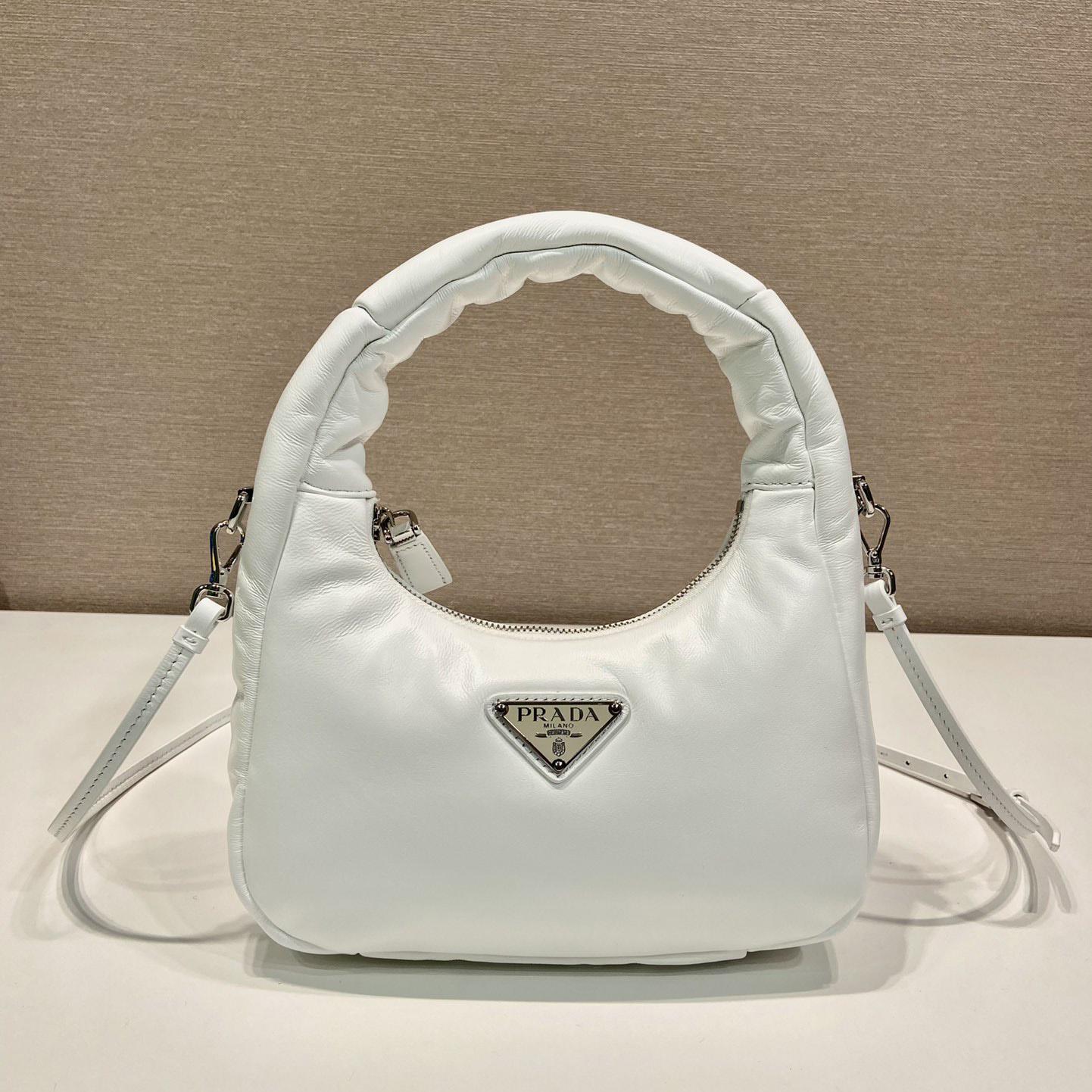 Prada Soft Padded Nappa Leather Mini-Bag - DesignerGu