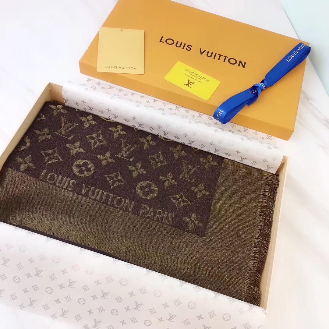 Louis Vuitton Monogram Denim Shawl - DesignerGu