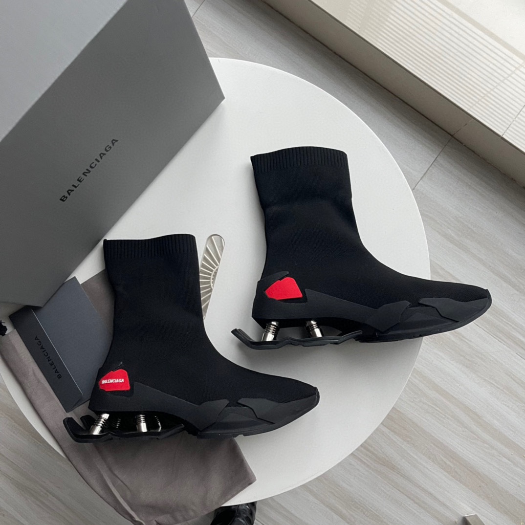 Balenciaga Speed Sneaker In Black - DesignerGu