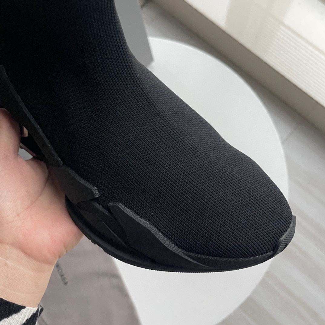 Balenciaga Speed Sneaker In Black - DesignerGu