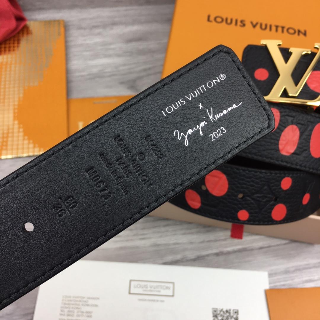 Louis Vuitton LV X YK LV Initiales 40MM Reversible Belt    - DesignerGu