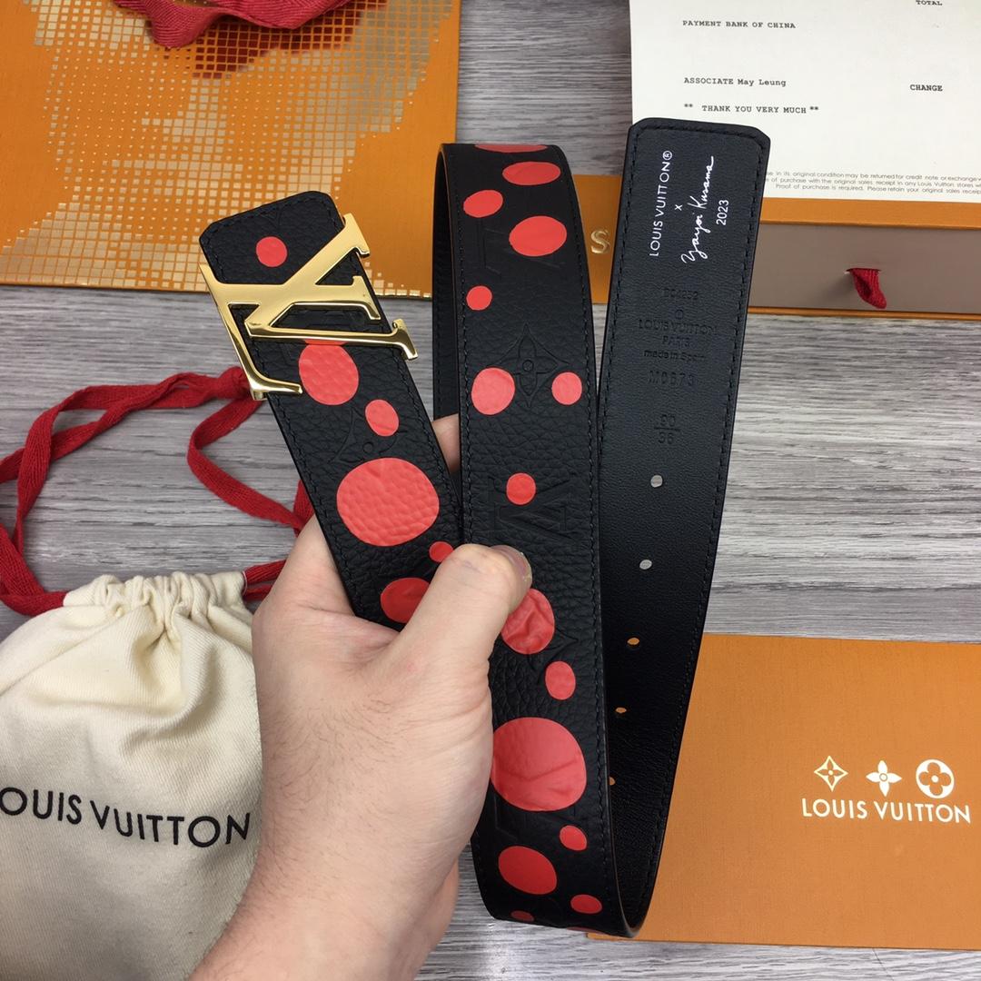 Louis Vuitton LV X YK LV Initiales 40MM Reversible Belt    - DesignerGu