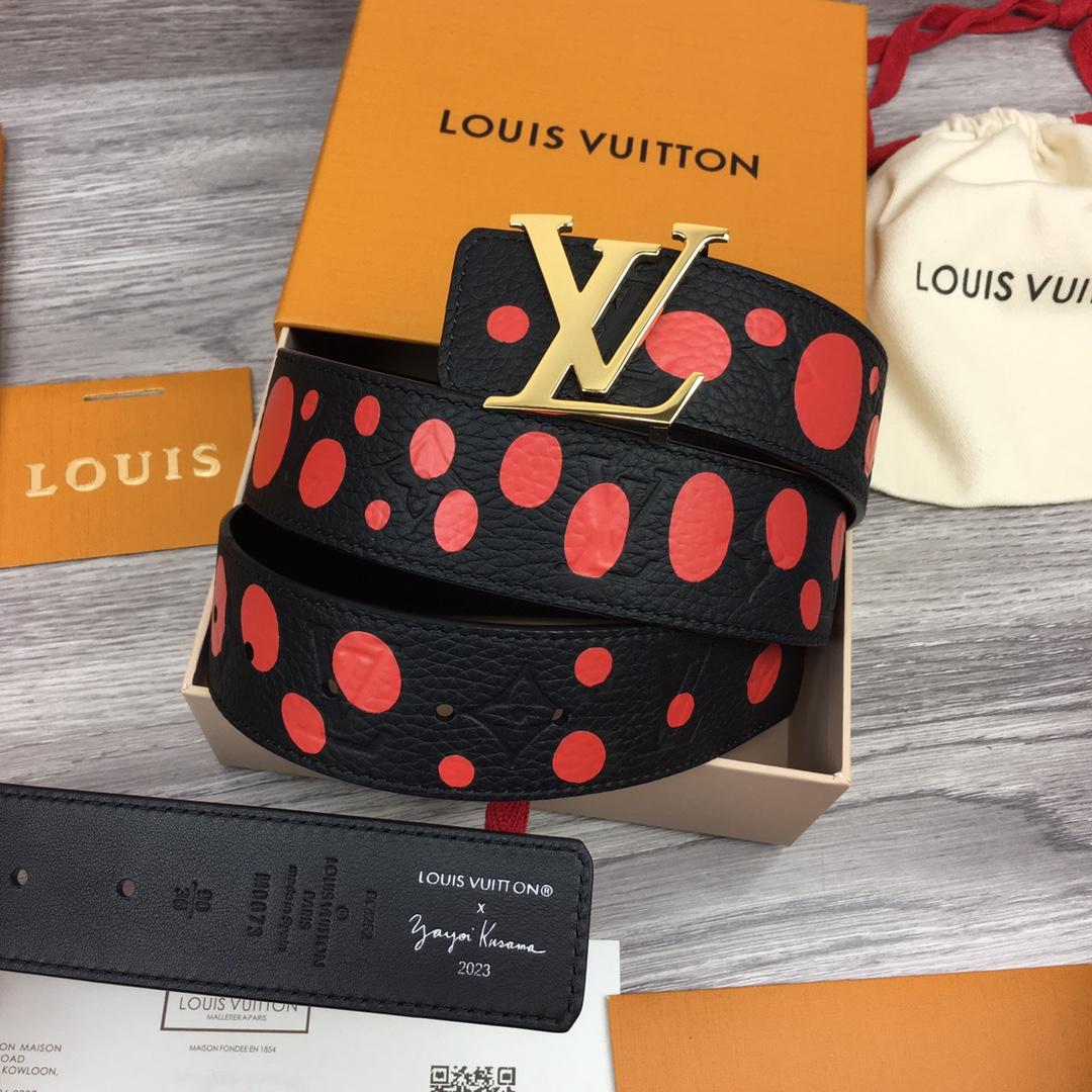 Louis Vuitton LV X YK LV Initiales 40MM Reversible Belt    - DesignerGu