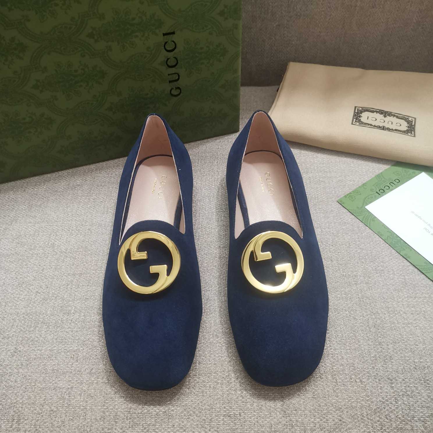 Gucci Blonde Women's Ballet Flat - DesignerGu