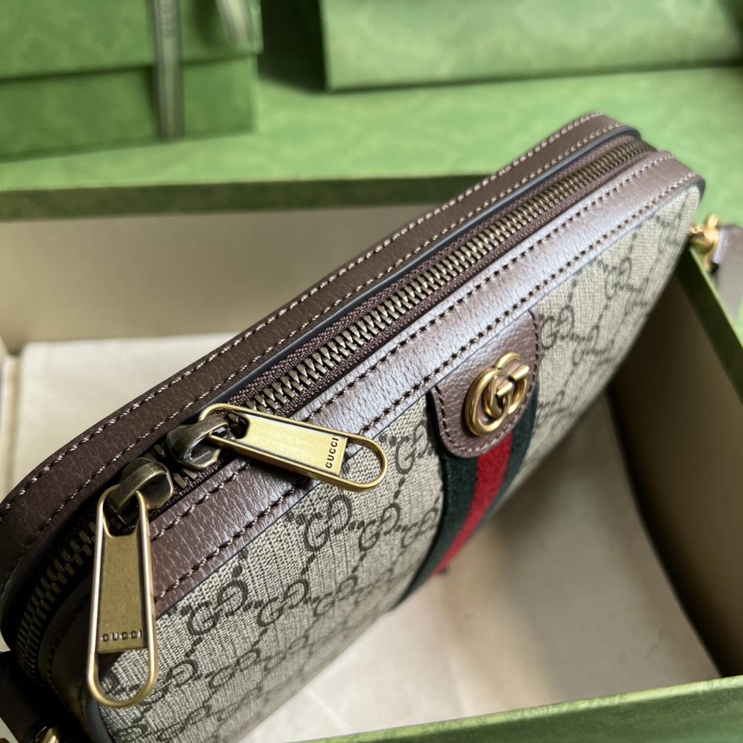 Gucci Ophidia GG Shoulder Bag(23.5-16-4.5cm) - DesignerGu