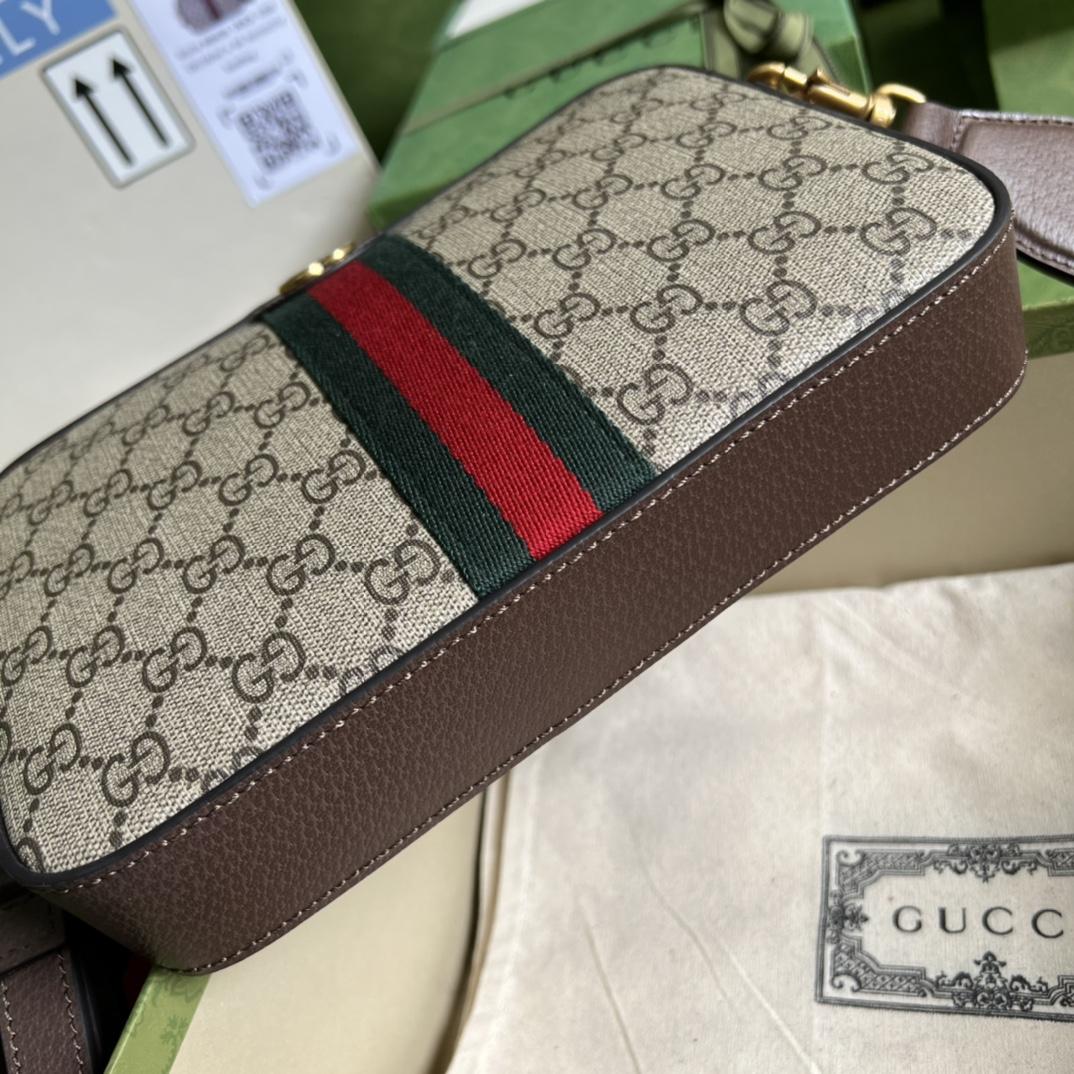 Gucci Ophidia GG Shoulder Bag(23.5-16-4.5cm) - DesignerGu