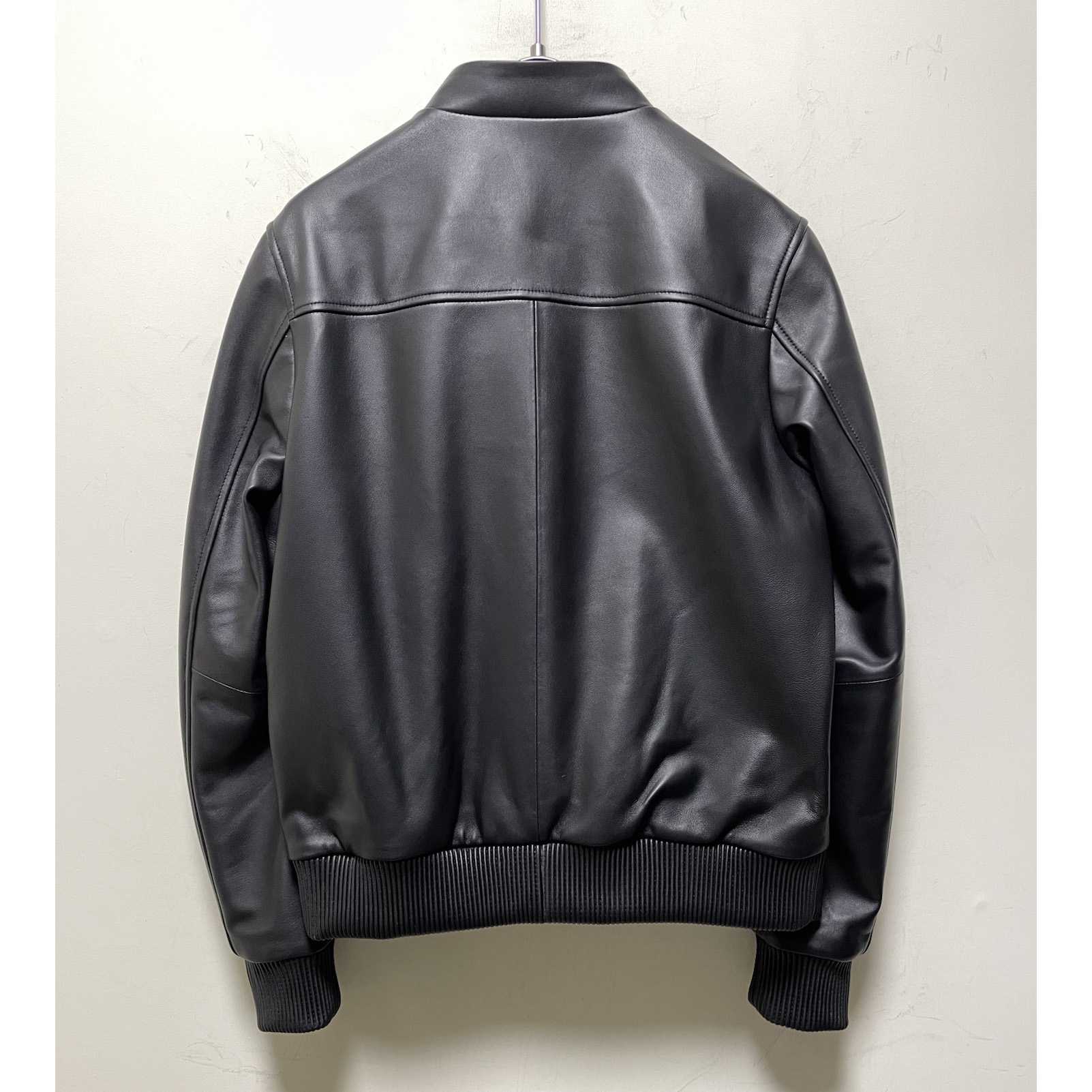 Prada Nappa Leather Bomber Jacket - DesignerGu