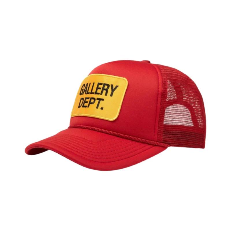 Gallery Dept. Souvenir Red Trucker Hat - DesignerGu