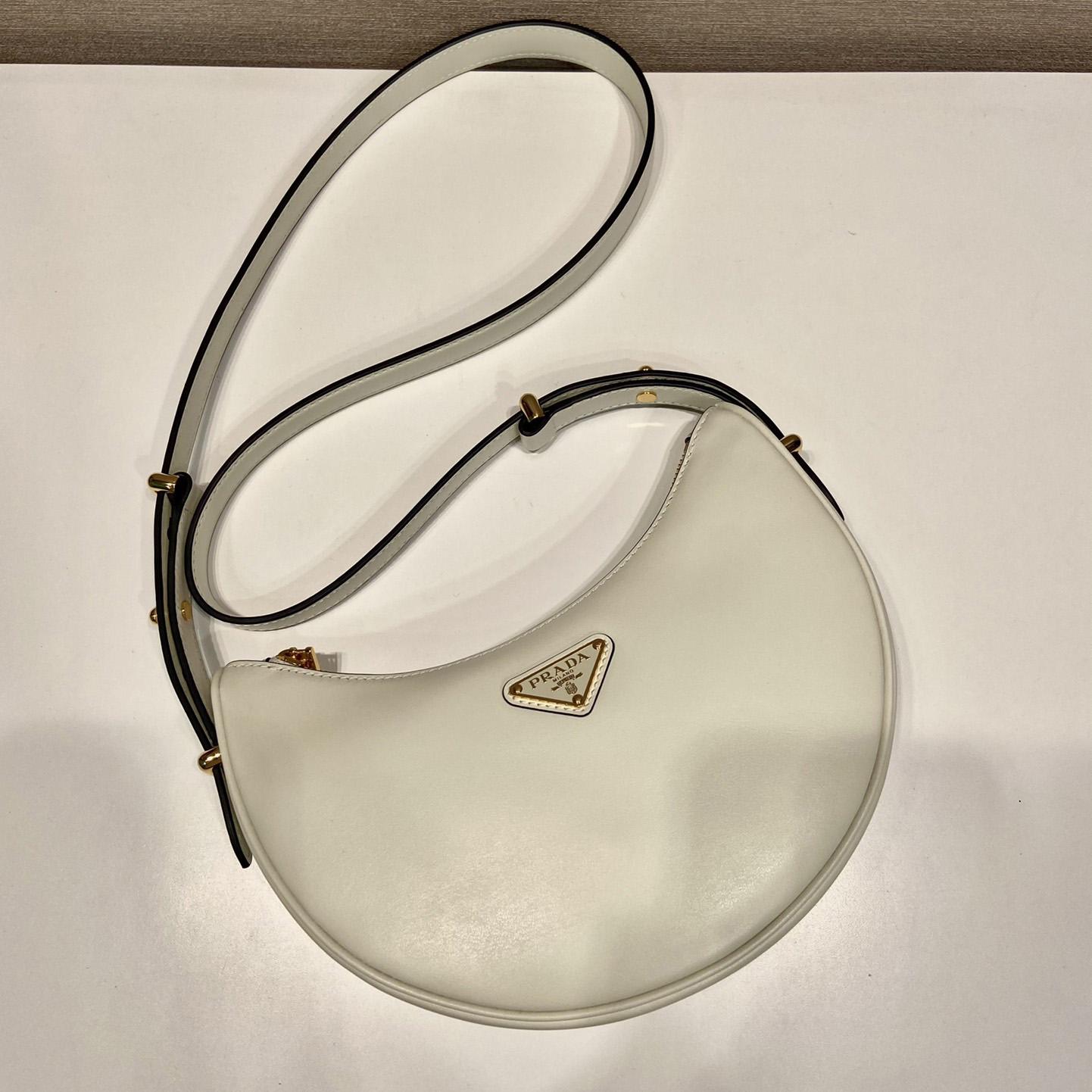 Prada Leather Shoulder Bag - DesignerGu