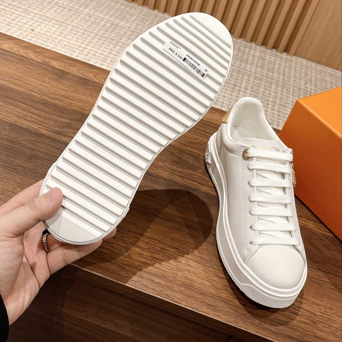 Louis Vuitton Time Out Sneaker (upon uk size)     - DesignerGu