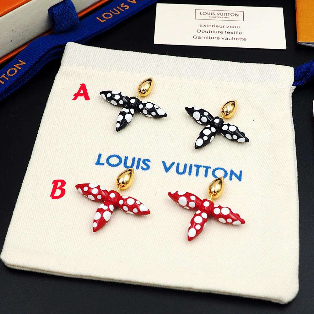 Louis Vuitton LV x YK LV Iconic Infinity Dots Earrings - DesignerGu