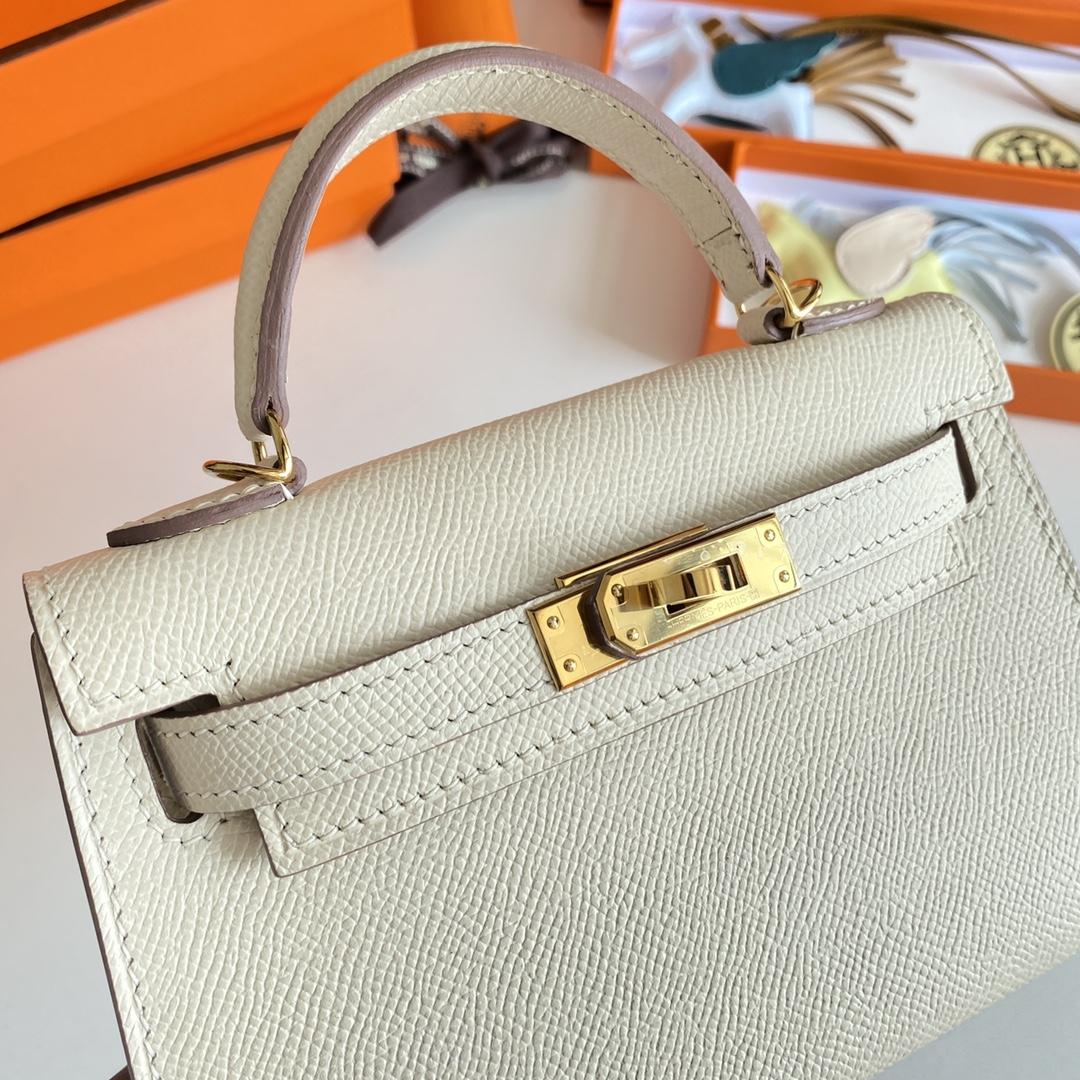 Hermes Kelly Mini Women Handbag(19-13-6cm ) - DesignerGu