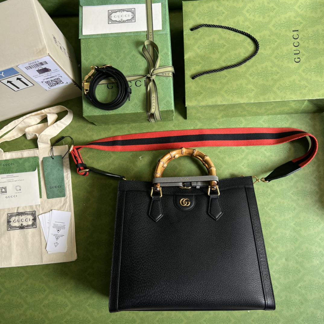 Gucci Diana Medium Tote Bag(35-30-14cm) - DesignerGu