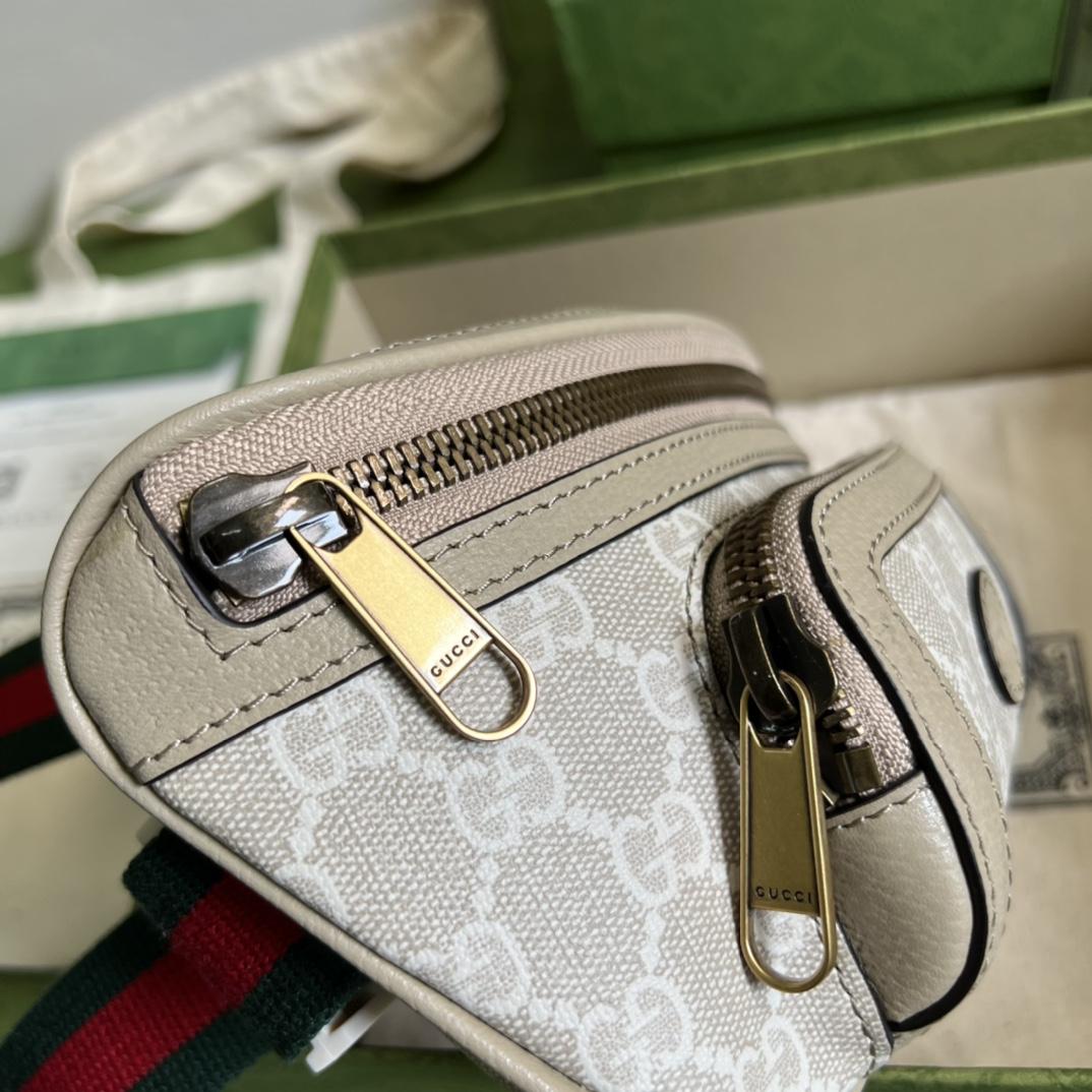 Gucci Belt Bag With Interlocking G(23x 12x 2.5cm) - DesignerGu