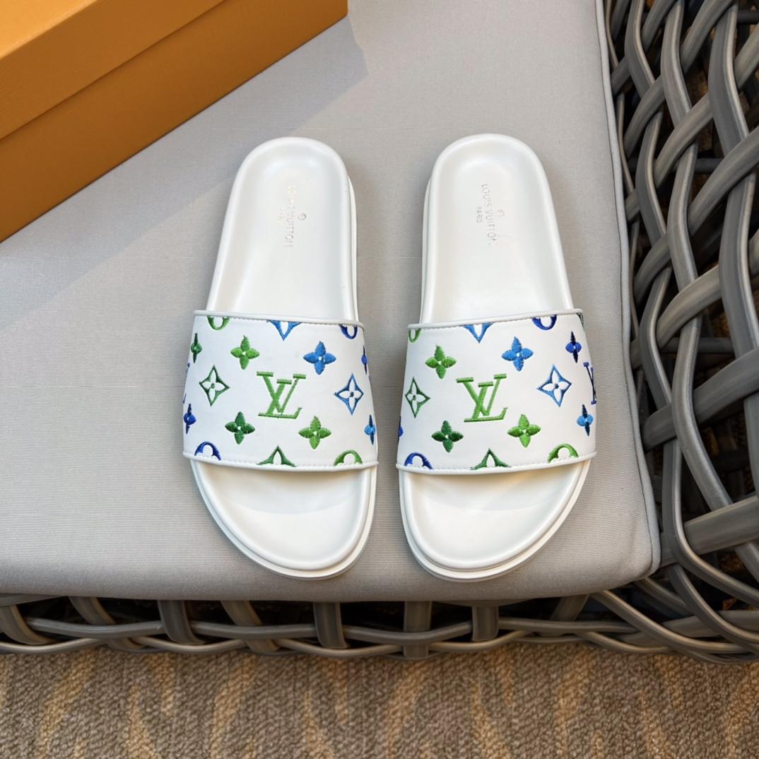 Louis Vuitton Monogram Sandals - DesignerGu