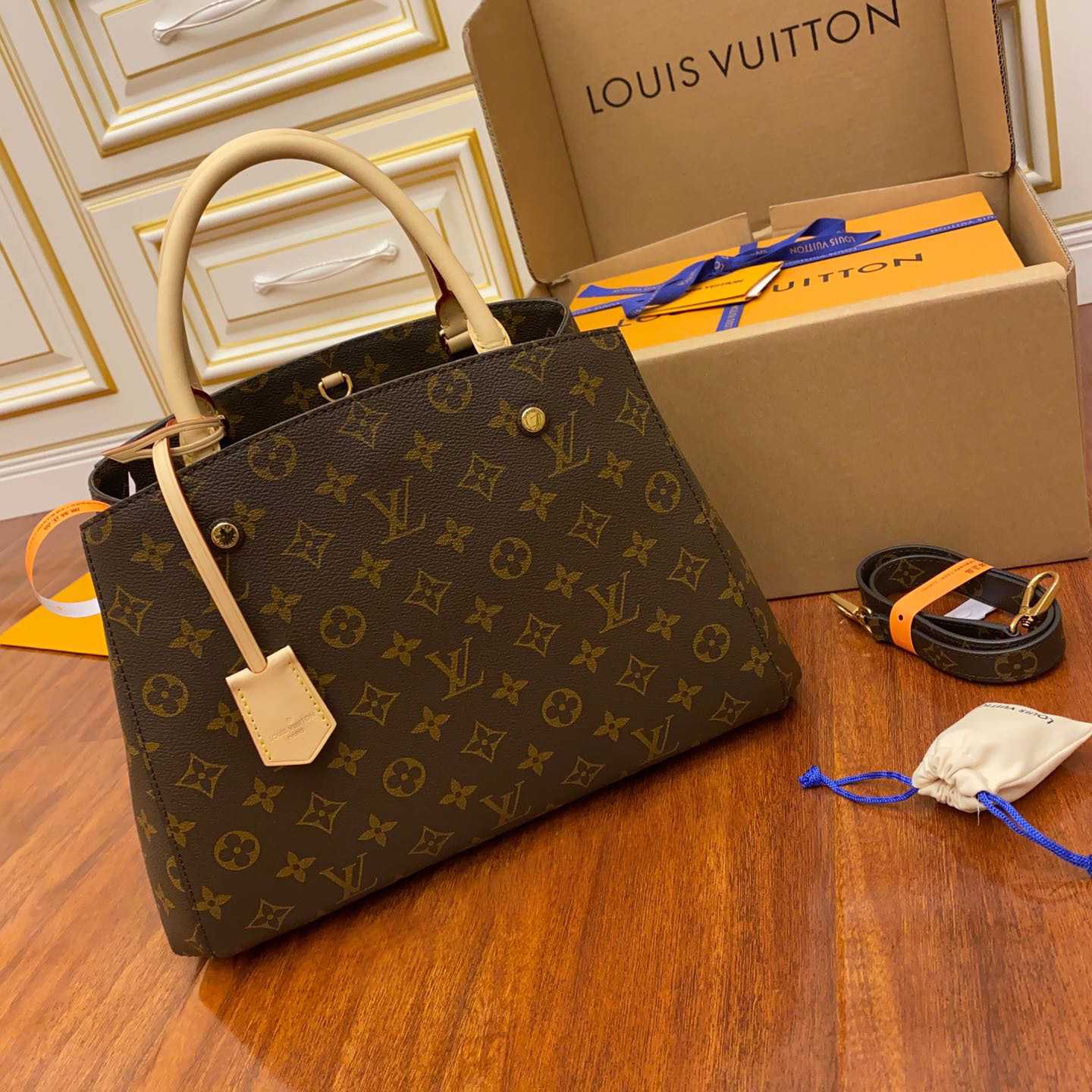 Louis Vuitton Montaigne MM    M41056 - DesignerGu