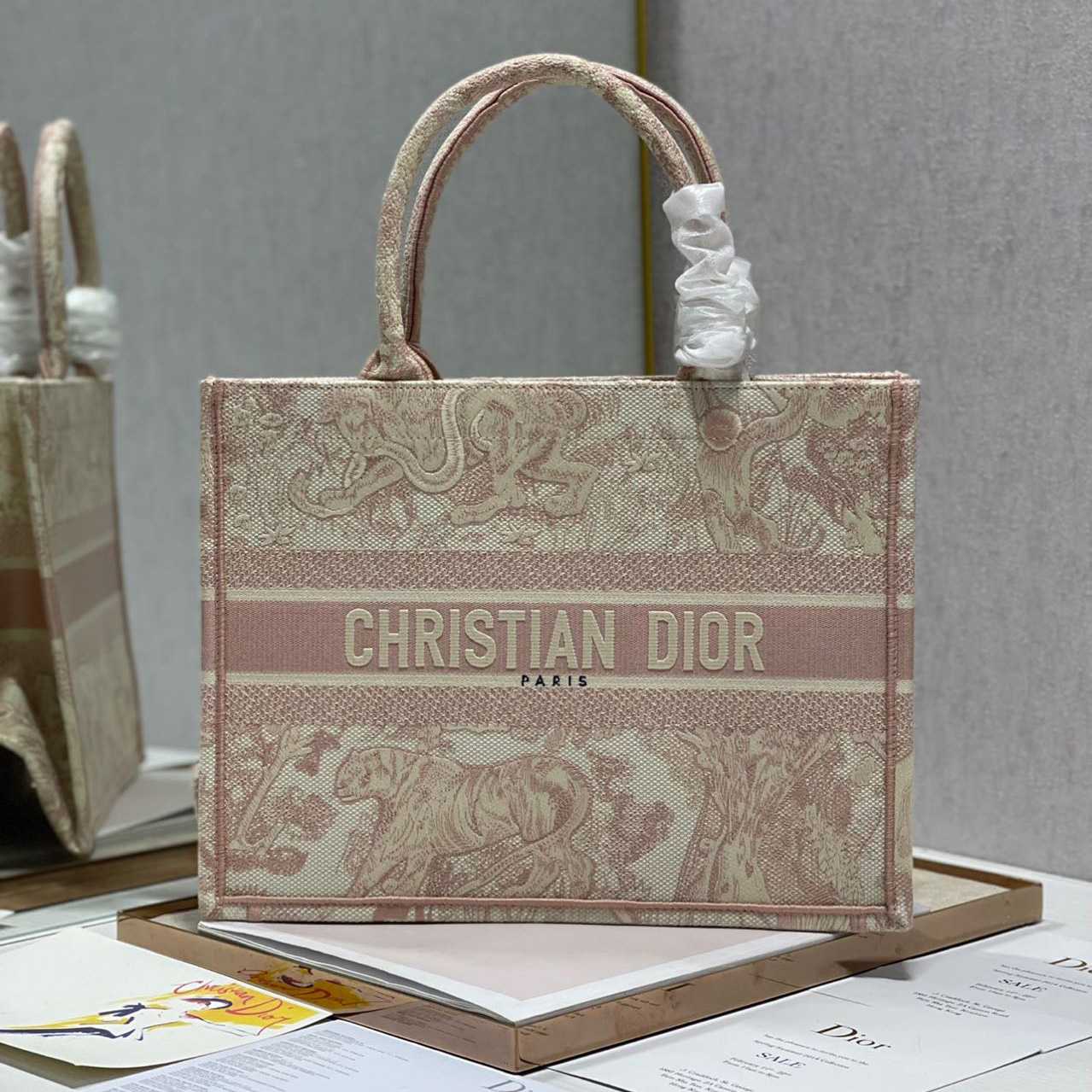 Dior Medium Dior Book Tote - DesignerGu