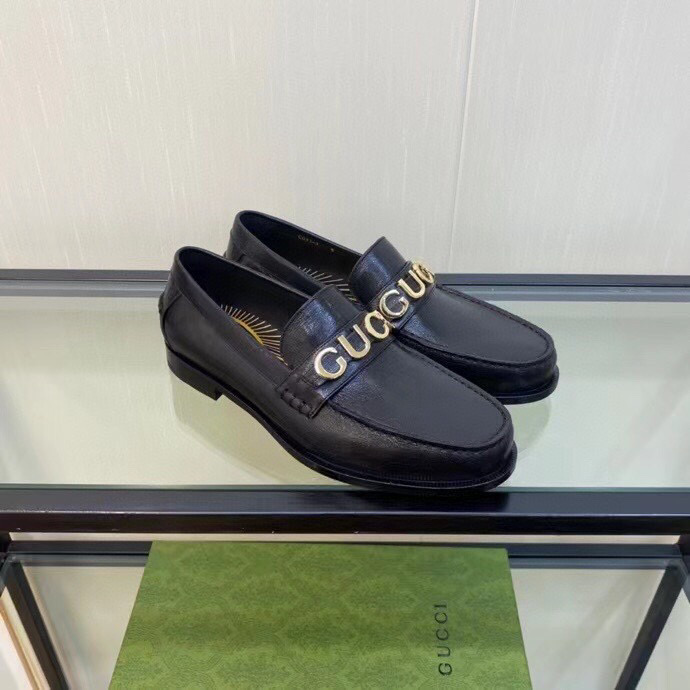 Gucci Leather Loafer - DesignerGu