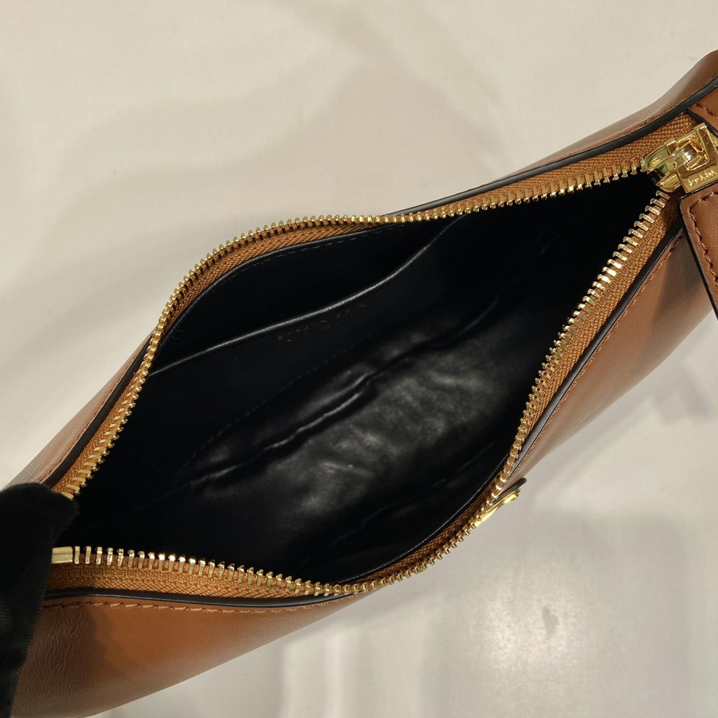 Prada Leather Shoulder Bag - DesignerGu