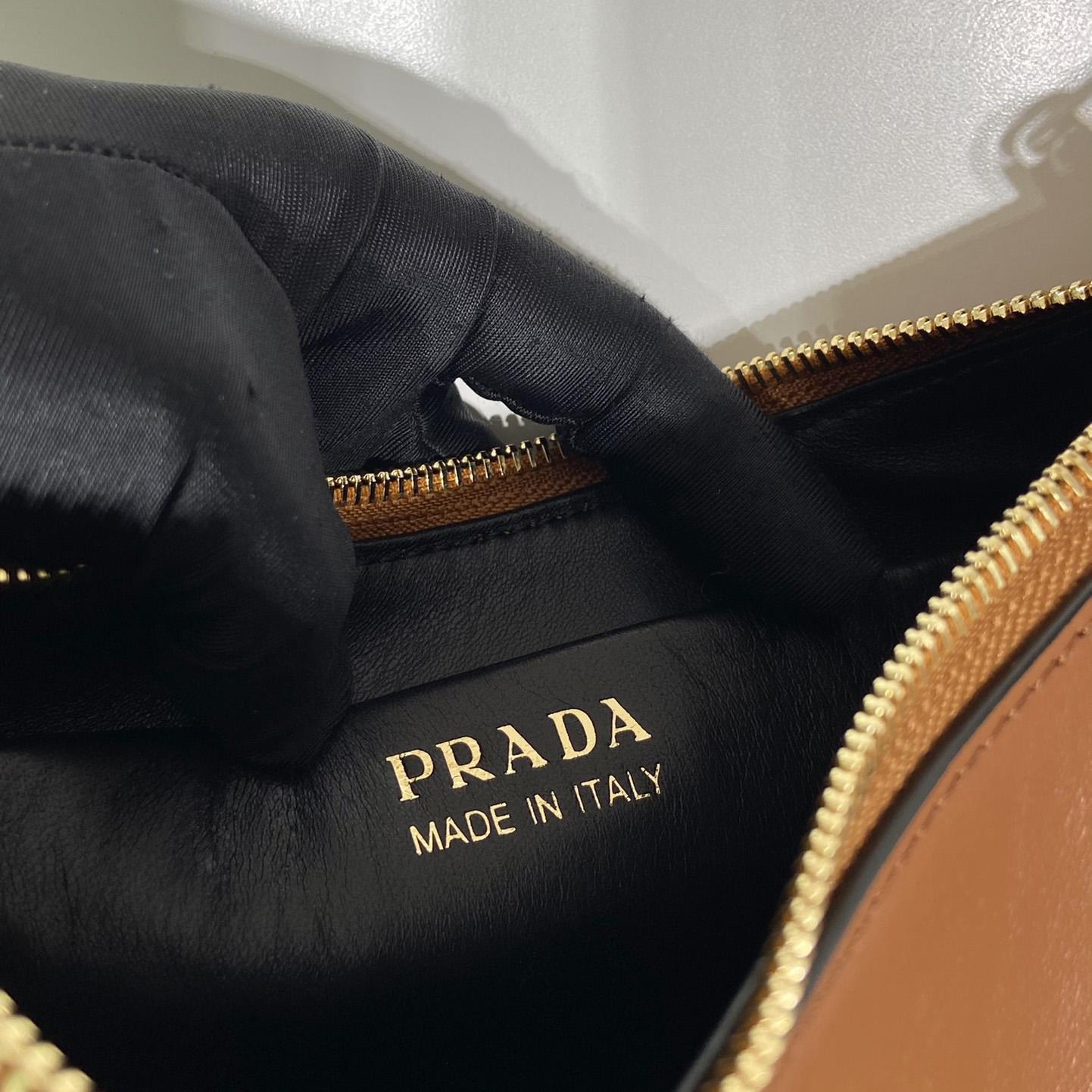 Prada Leather Shoulder Bag - DesignerGu