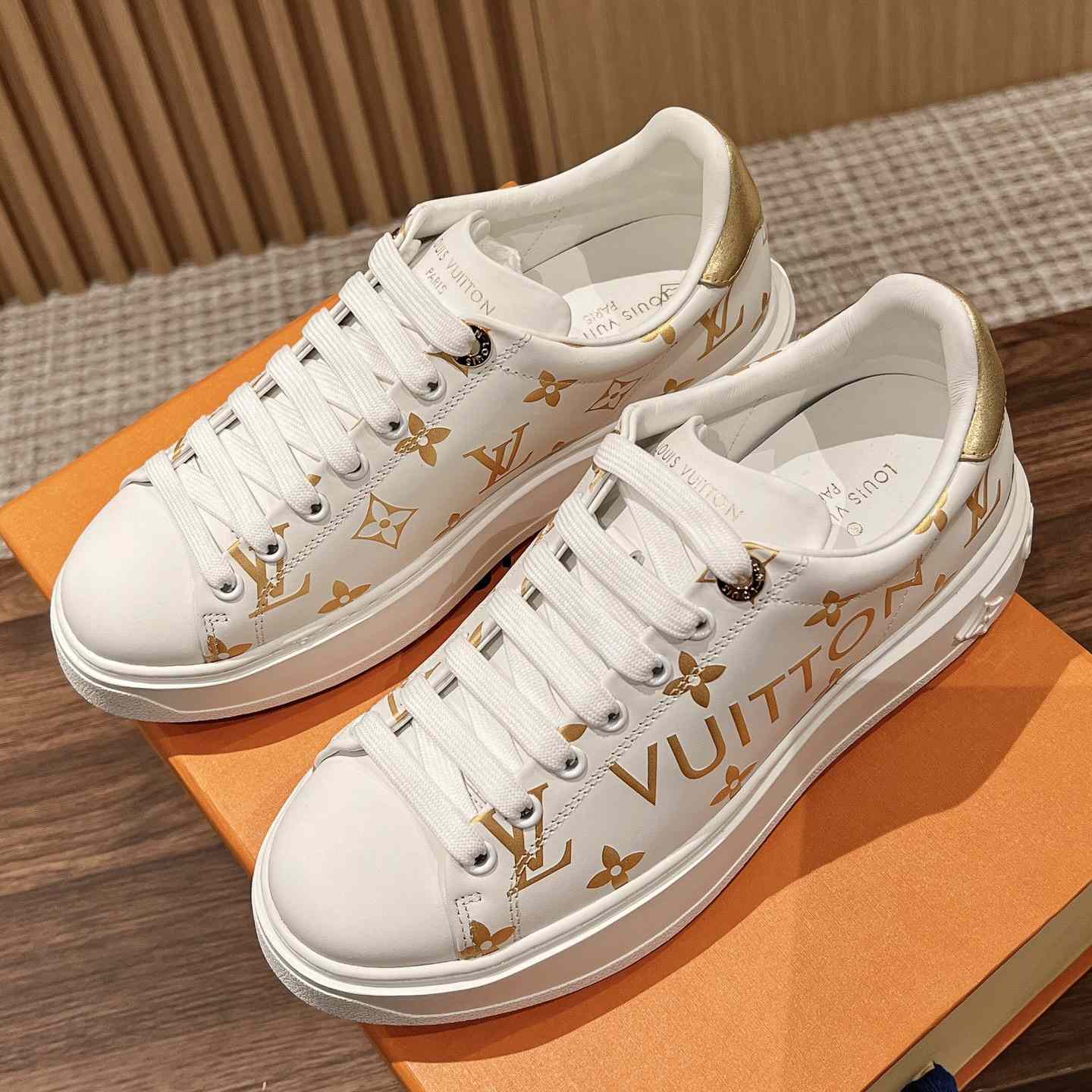 Louis Vuitton Time Out Sneaker (upon uk size)     - DesignerGu