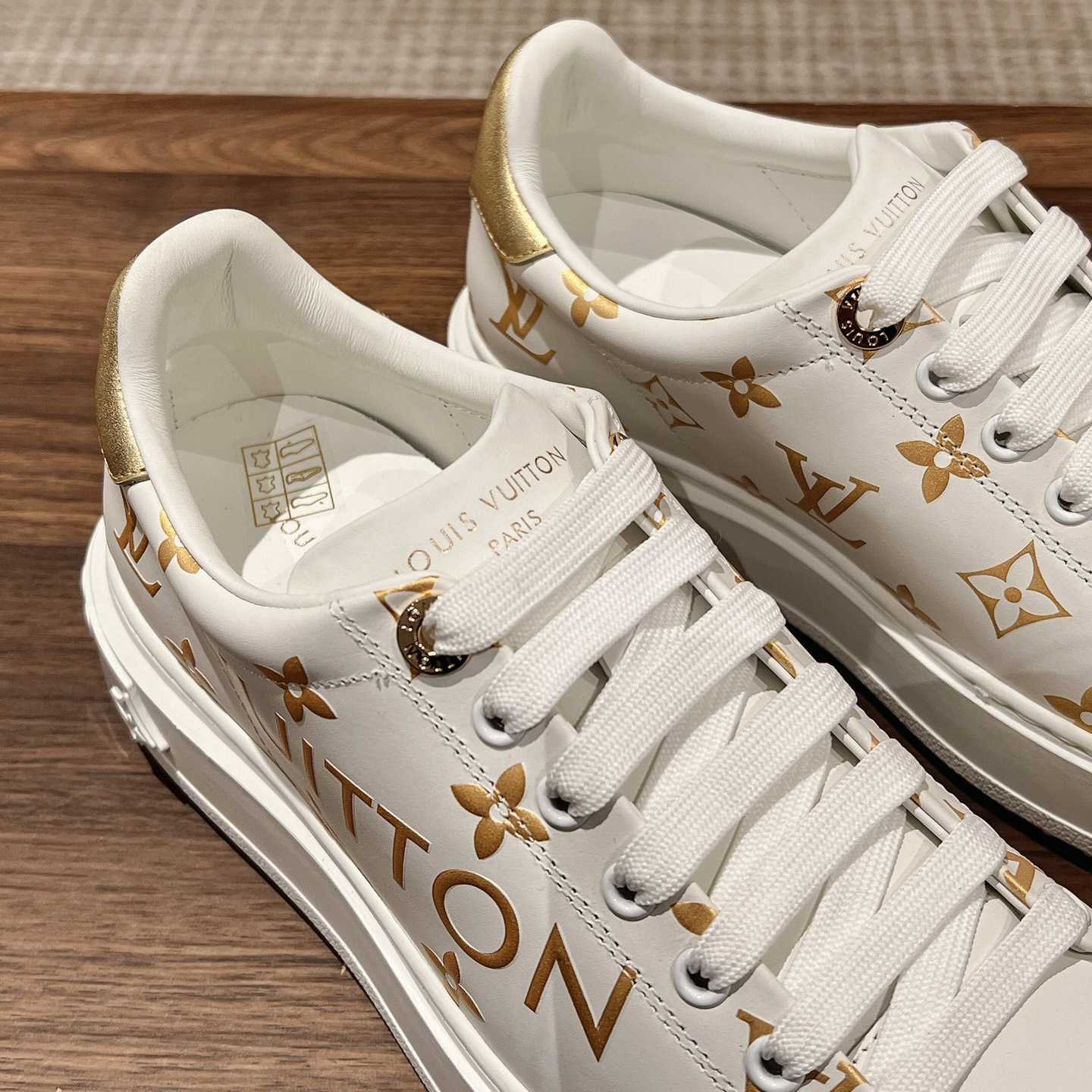 Louis Vuitton Time Out Sneaker (upon uk size)     - DesignerGu