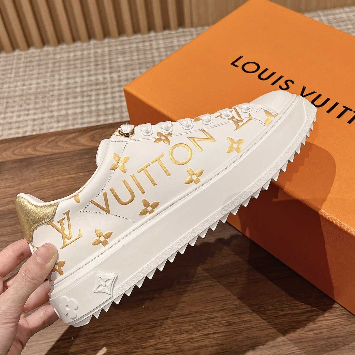 Louis Vuitton Time Out Sneaker (upon uk size)     - DesignerGu