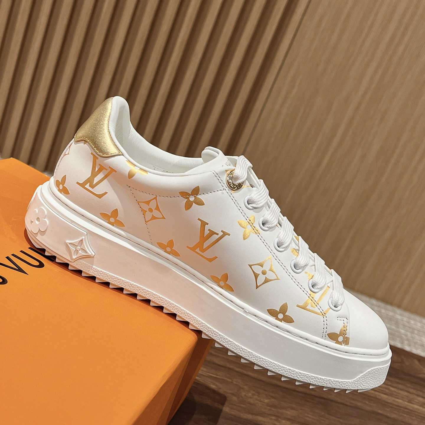 Louis Vuitton Time Out Sneaker (upon uk size)     - DesignerGu