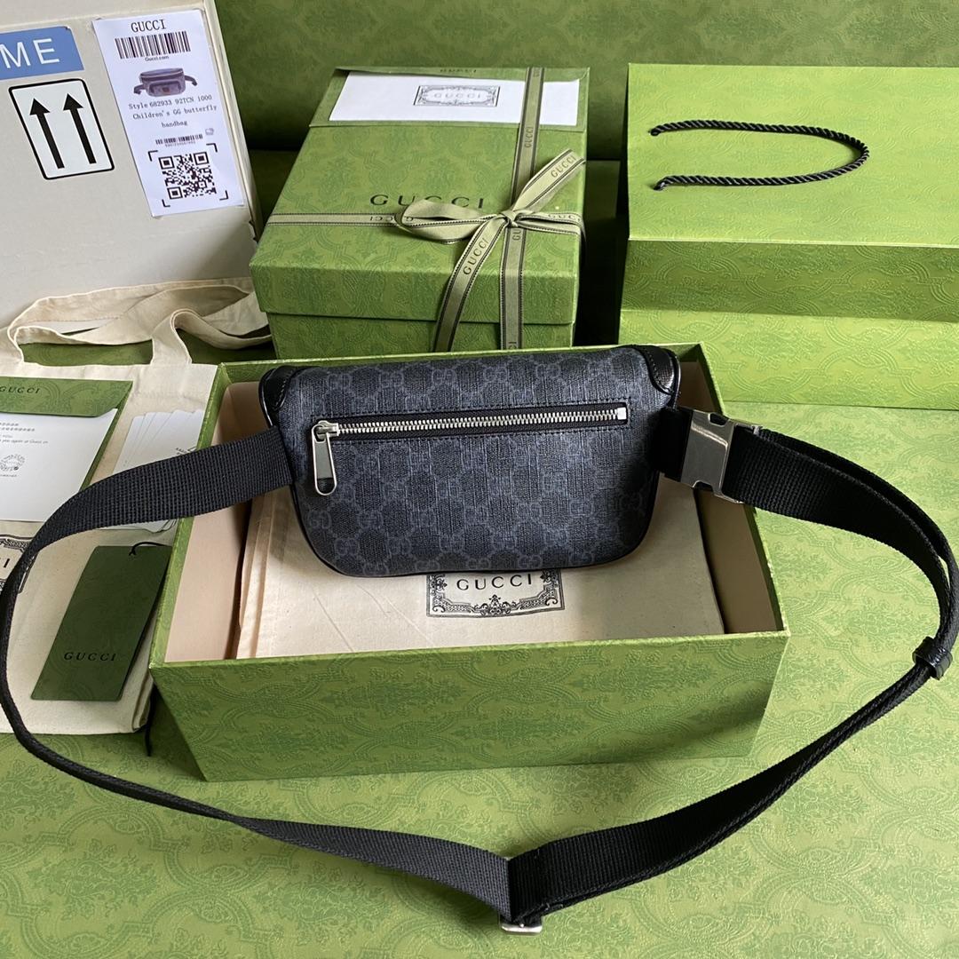 Gucci Belt Bag With Interlocking G(23x 12x 2.5cm) - DesignerGu