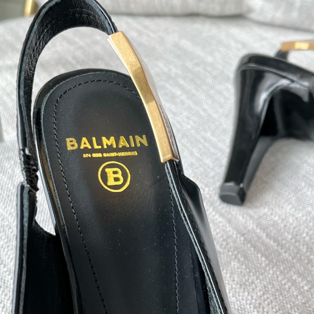 Balmain Tara Leather Pumps - DesignerGu