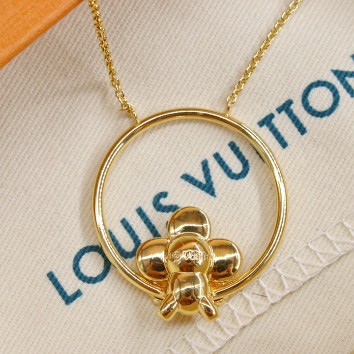 Louis Vuitton Vivienne Swinging  Necklace    M00799 - DesignerGu