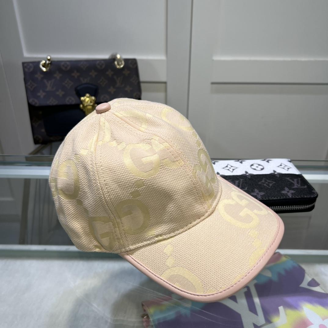 Gucci Jumbo GG Baseball Cap - DesignerGu