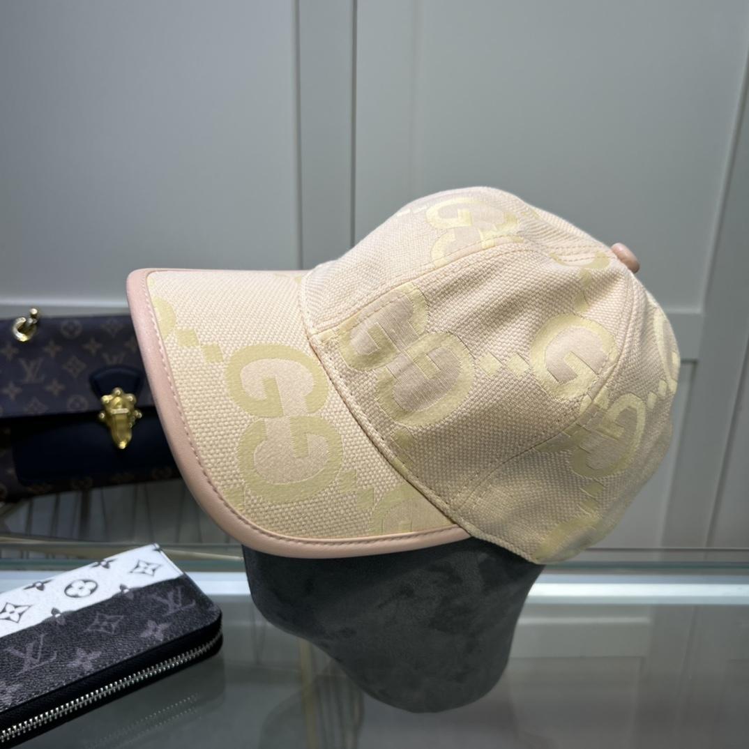 Gucci Jumbo GG Baseball Cap - DesignerGu