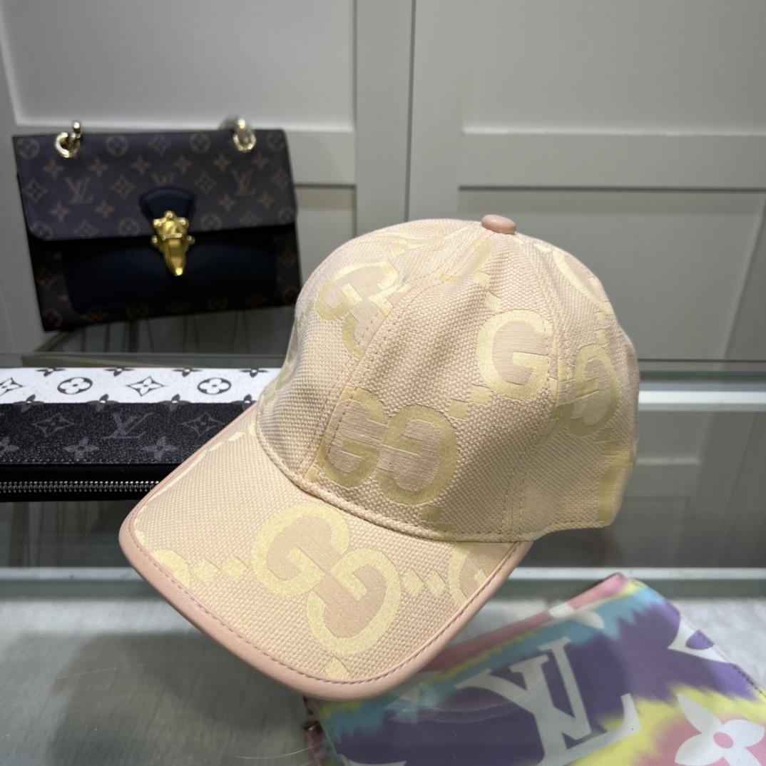 Gucci Jumbo GG Baseball Cap - DesignerGu