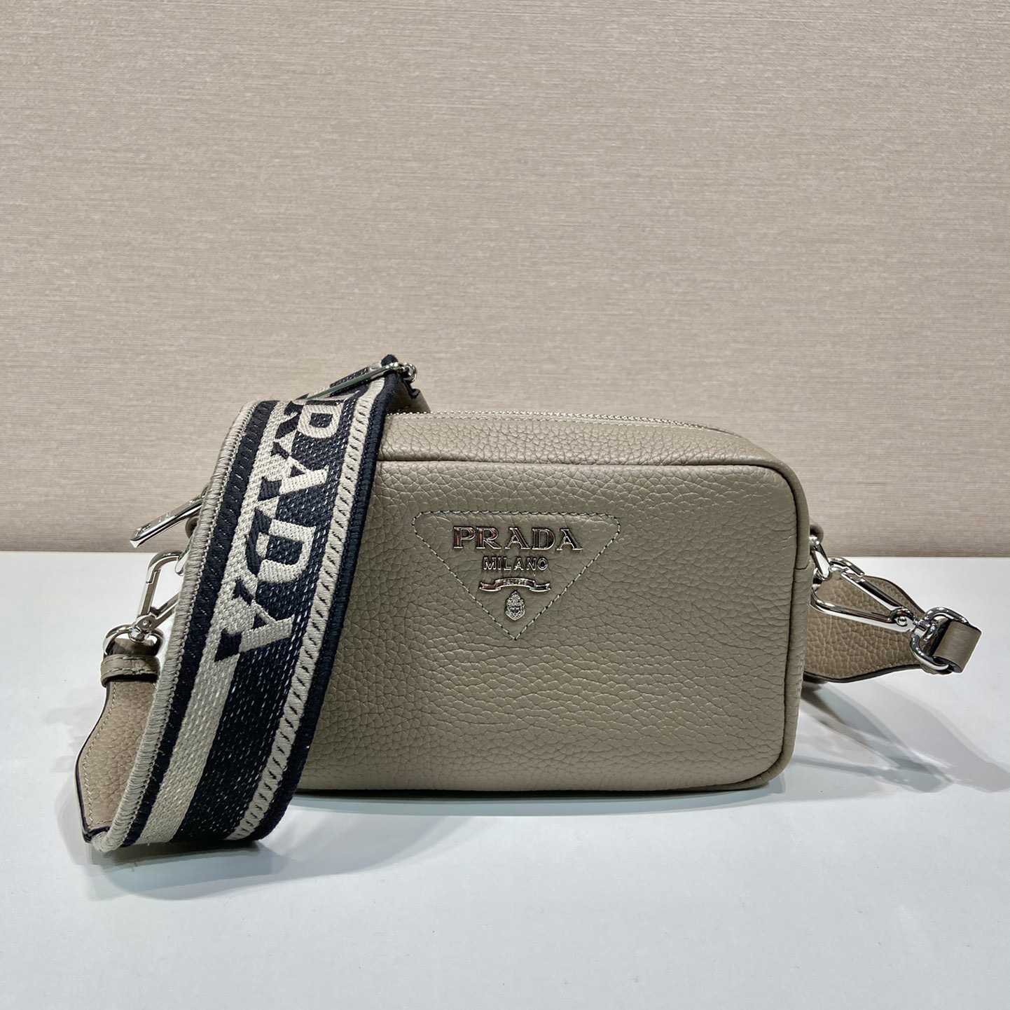 Prada Small Leather Bag - DesignerGu