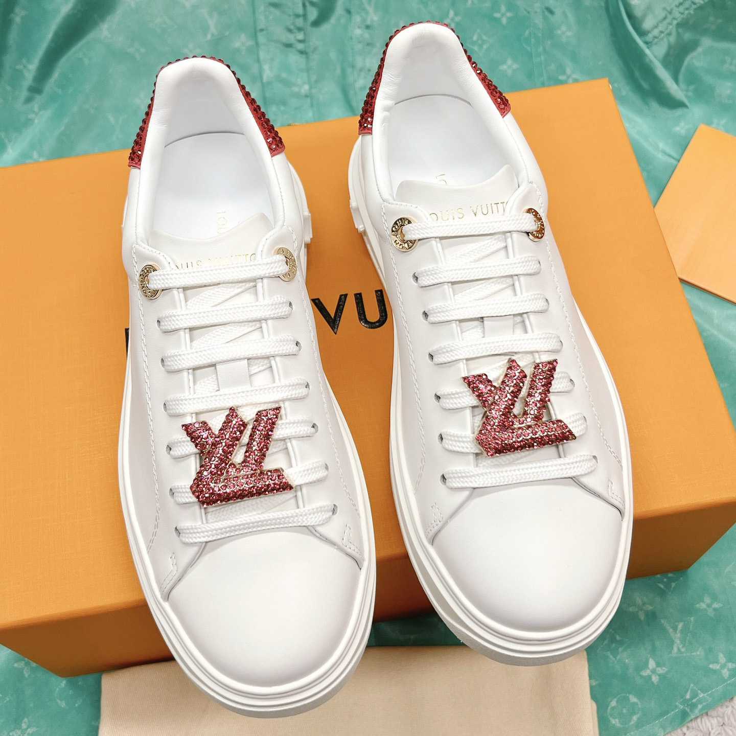 Louis Vuitton Time Out Sneaker (upon uk size)   - DesignerGu