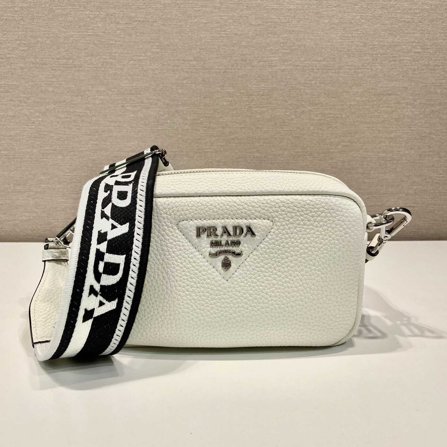 Prada Small Leather Bag - DesignerGu