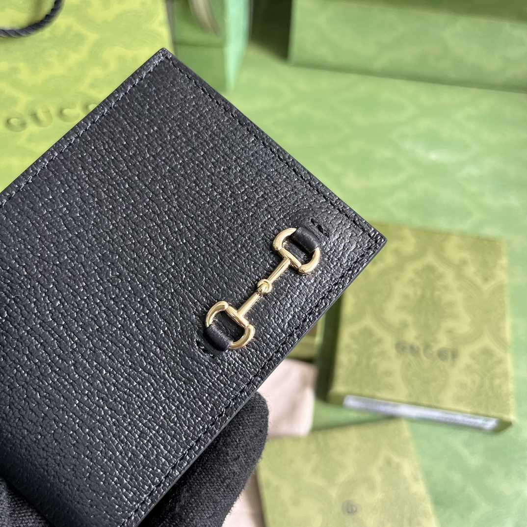 Gucci Mini Wallet With Horsebit - DesignerGu