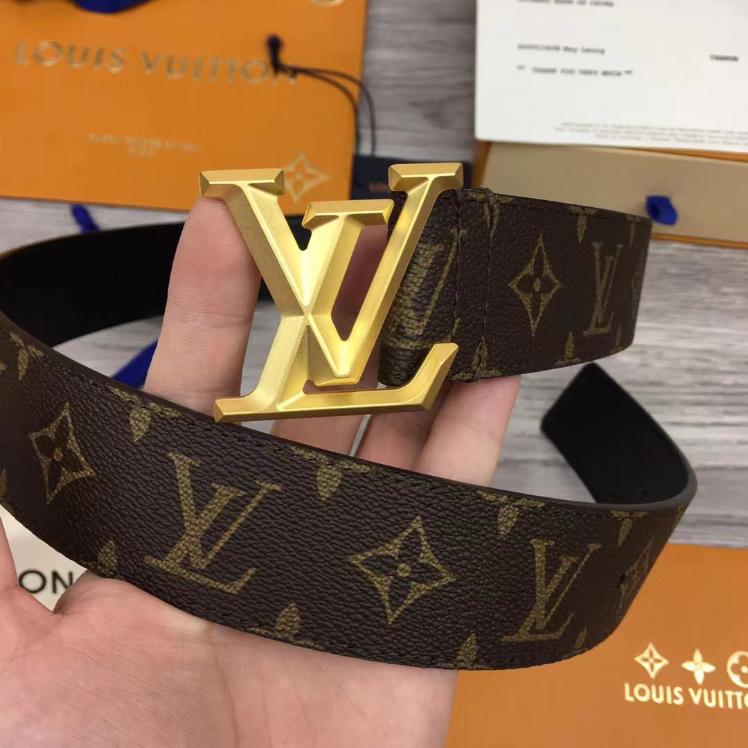 Louis Vuitton LV Initiales Reversible Belt   - DesignerGu