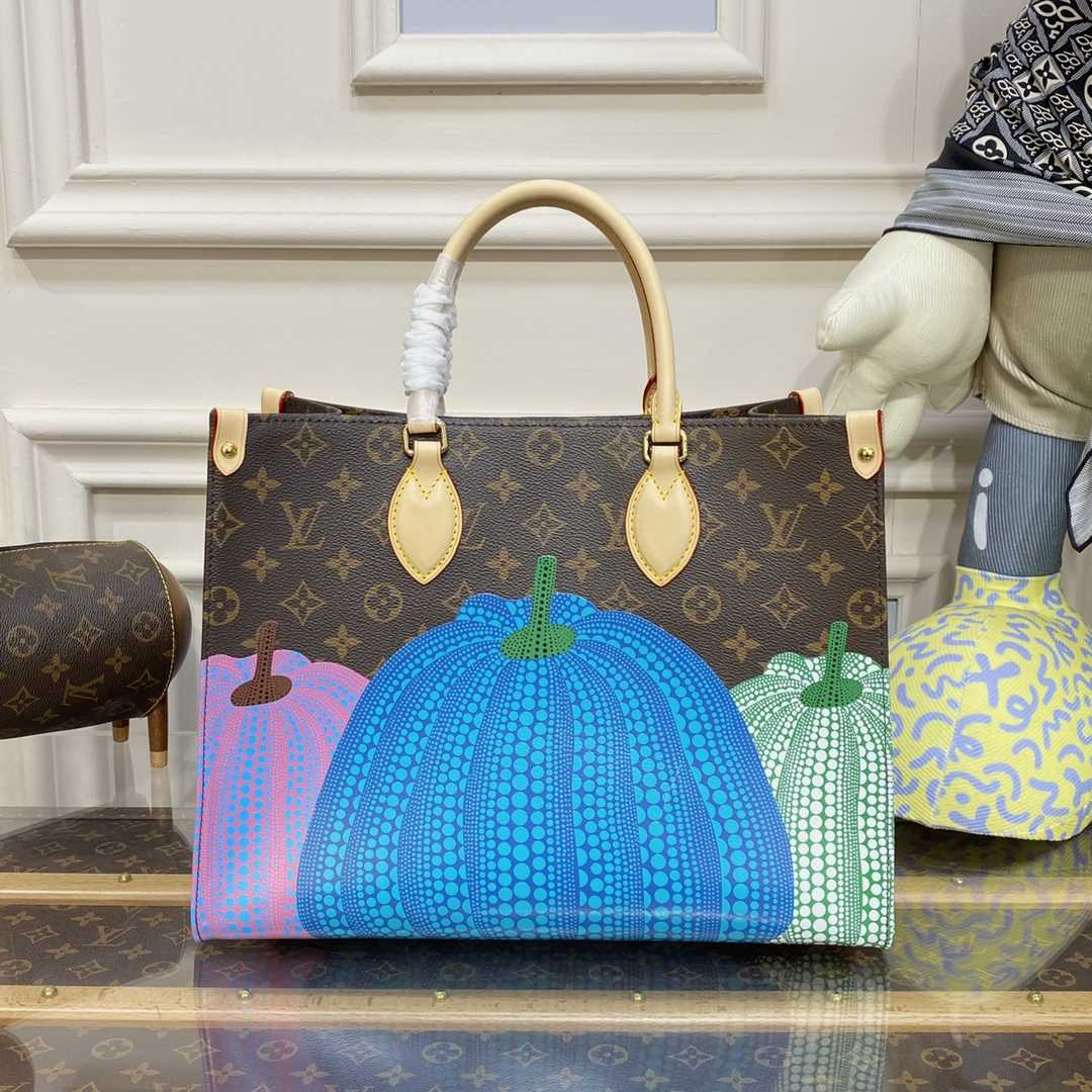 Louis Vuitton LV x YK OnTheGo MM (34*26*13cm) M46466 - DesignerGu