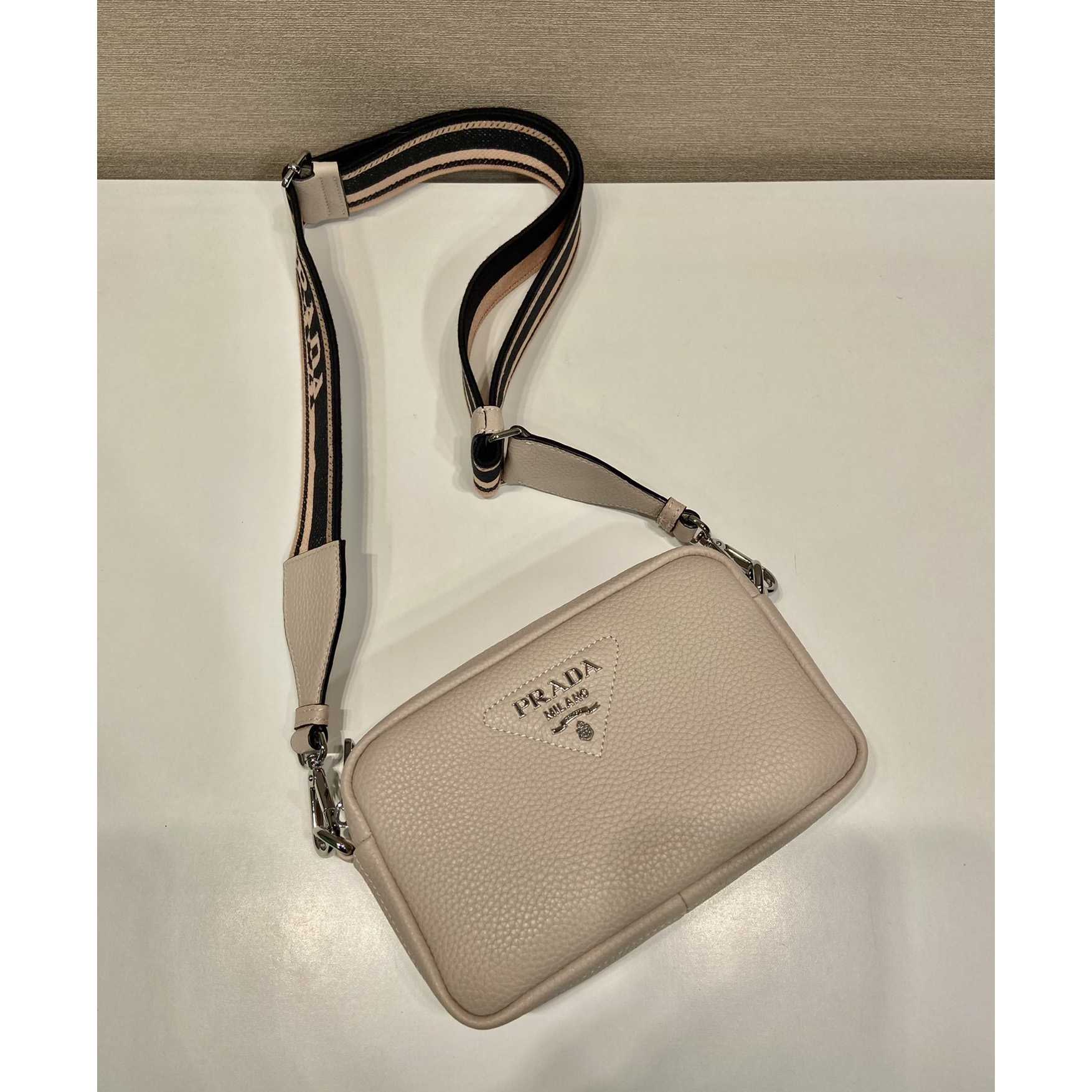 Prada Small Leather Bag - DesignerGu