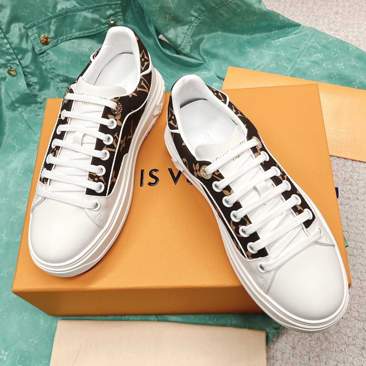 Louis Vuitton Time Out Sneaker (upon uk size)   - DesignerGu