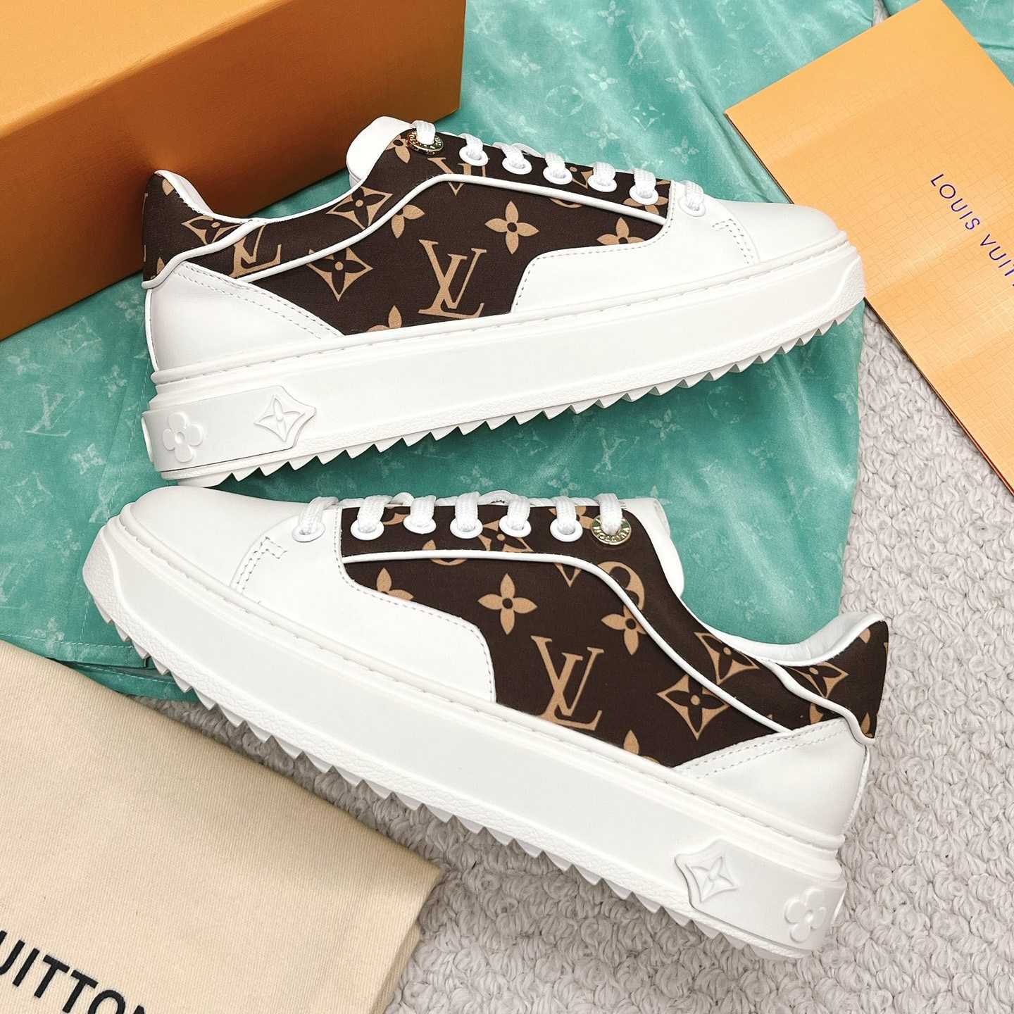 Louis Vuitton Time Out Sneaker (upon uk size)   - DesignerGu