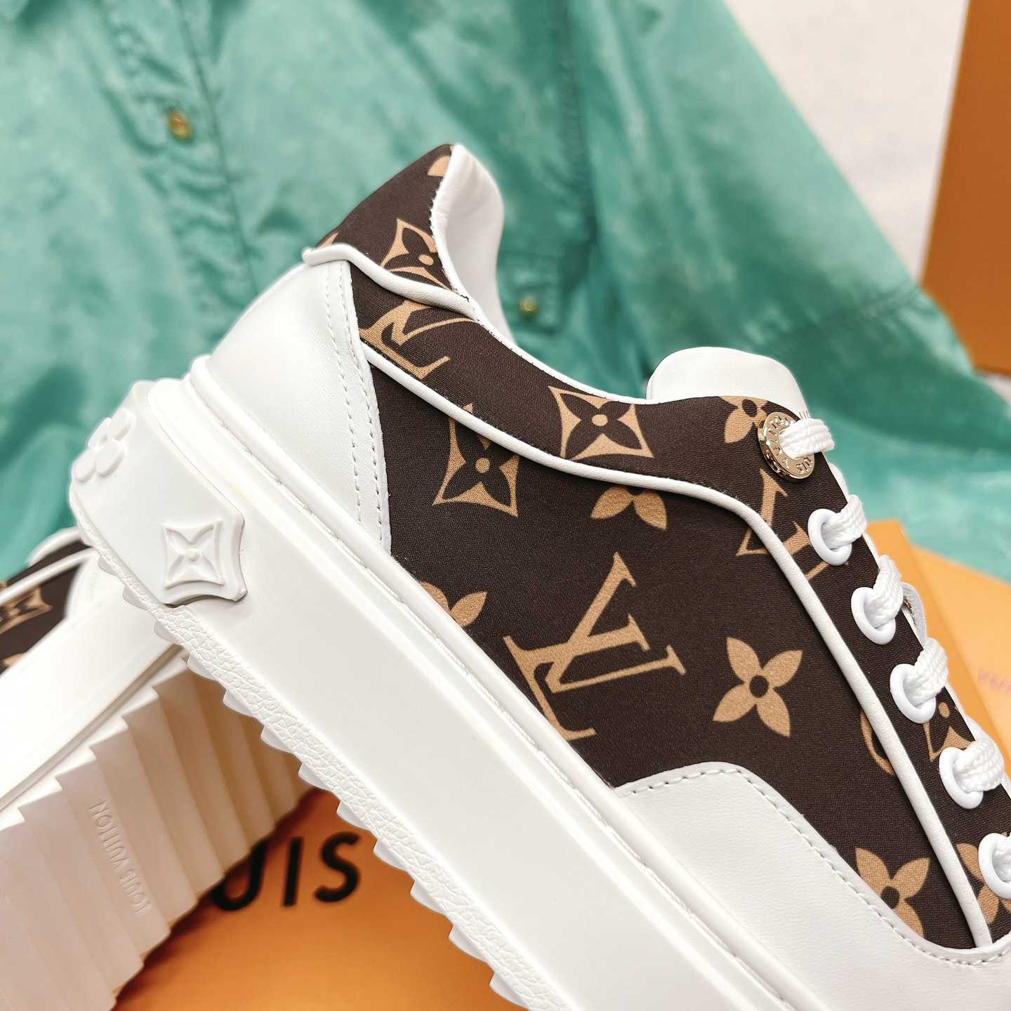 Louis Vuitton Time Out Sneaker (upon uk size)   - DesignerGu