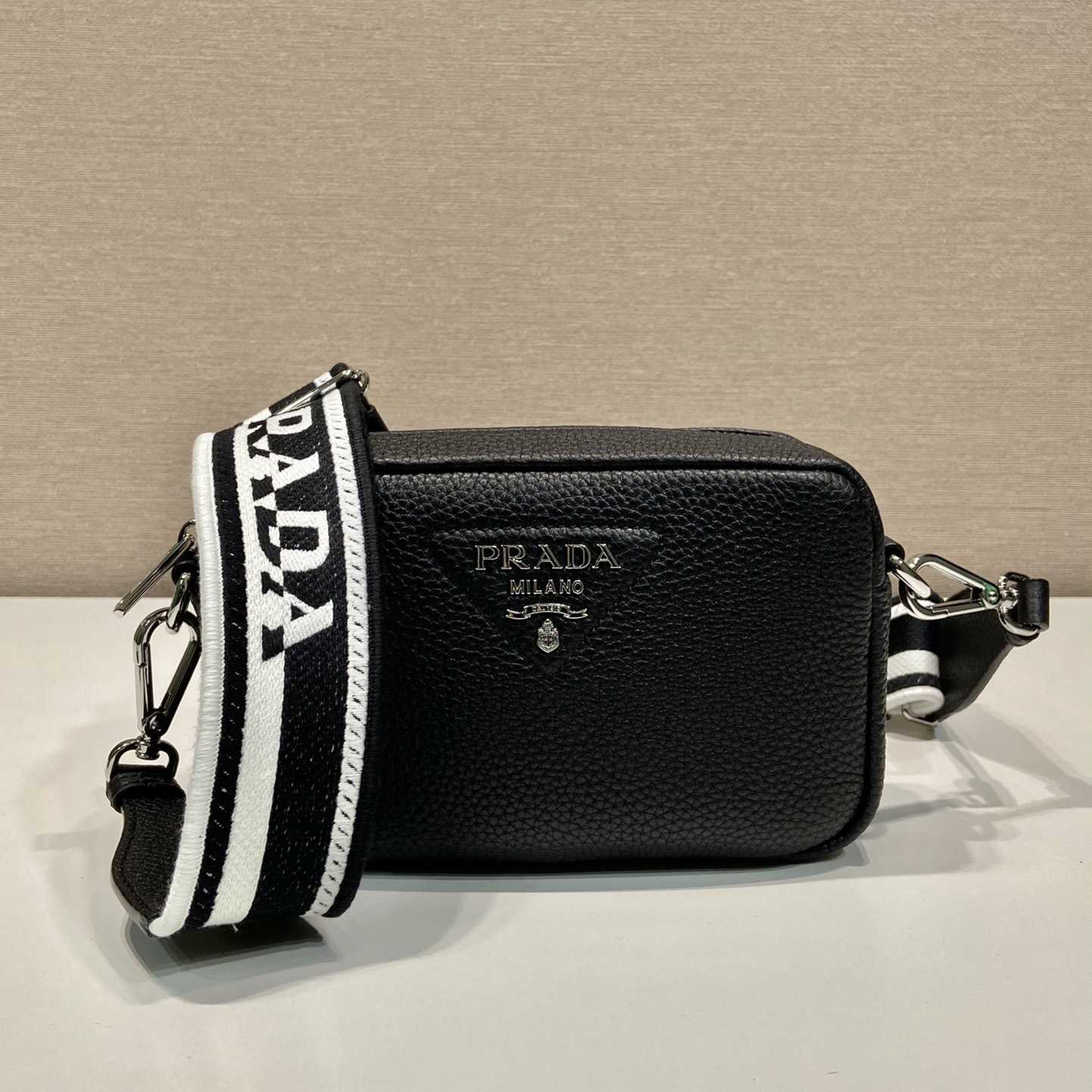 Prada Small Leather Bag - DesignerGu