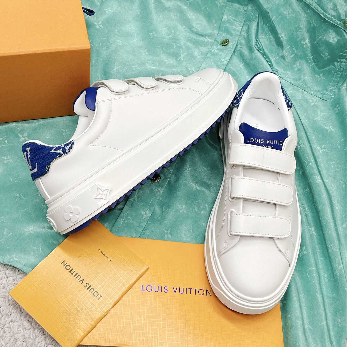 Louis Vuitton Time Out Sneaker (upon uk size)      - DesignerGu