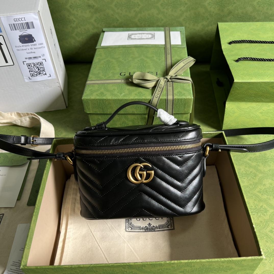 Gucci GG Marmont Mini Bag(19*13*7cm) - DesignerGu